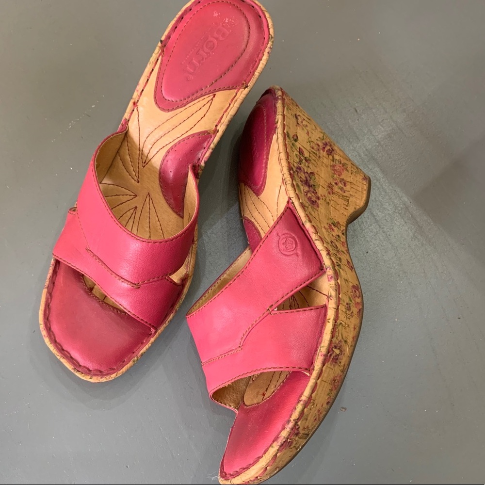 Born Floral Wedge